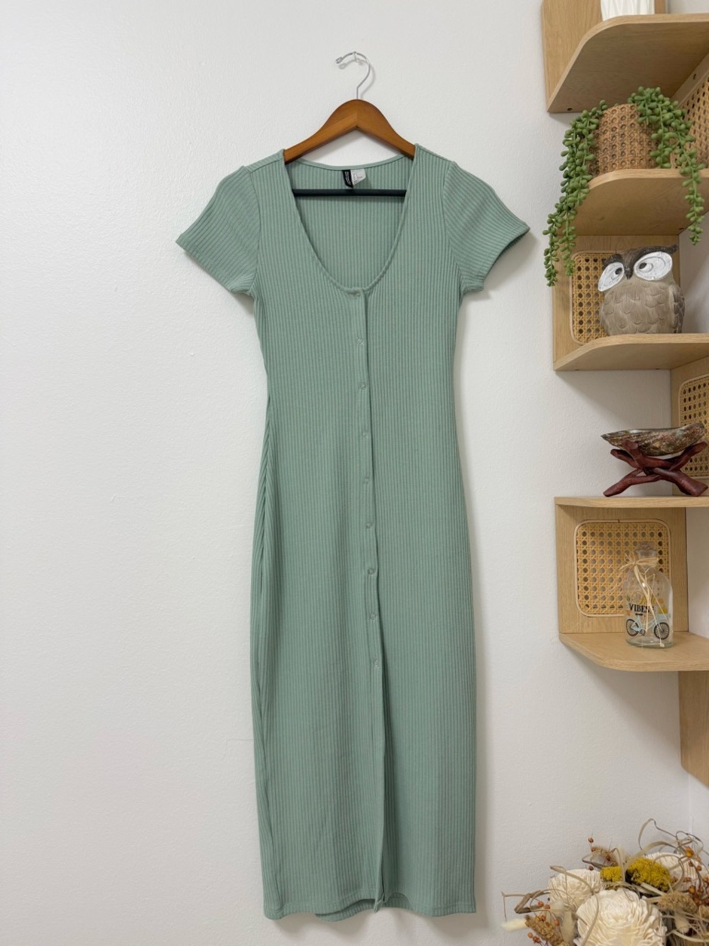 H&M Sage Dress